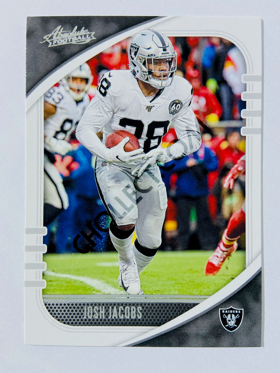 Josh Jacobs - Las Vegas Raiders 2020-21 Panini Absolute Football #34