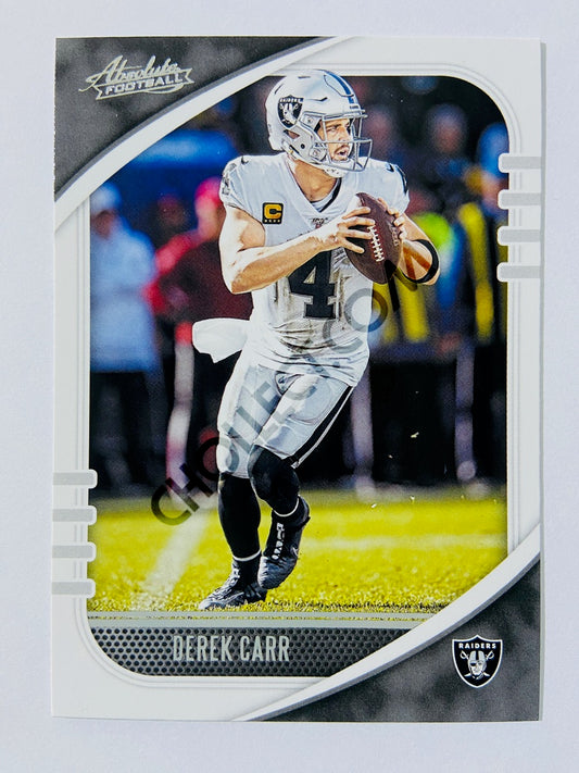 Derek Carr - Las Vegas Raiders 2020-21 Panini Absolute Football #36