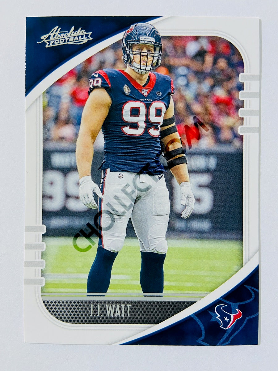 J.J. Watt - Houston Texans 2020-21 Panini Absolute Football #79