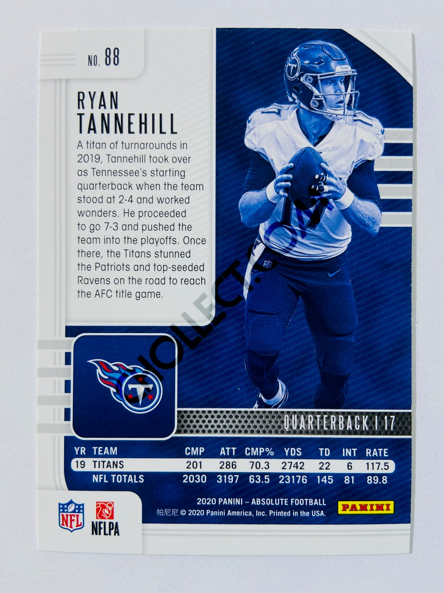 Ryan Tannehill - Tennessee Titans 2020-21 Panini Absolute Football #88