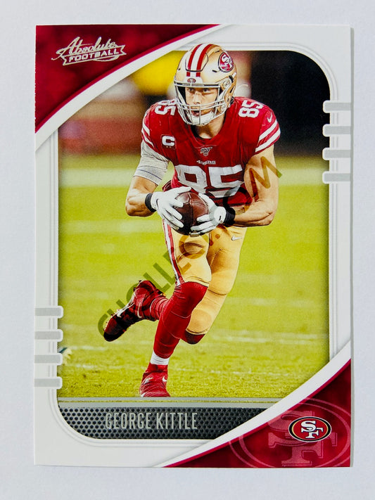 George Kittle - San Francisco 49ers 2020-21 Panini Absolute Football #95