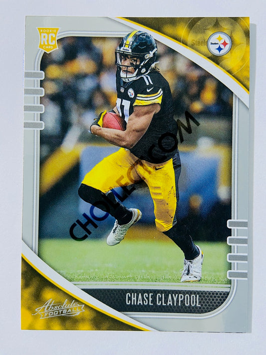 Chase Claypool - Pittsburgh Steelers 2020-21 Panini Absolute Football RC Rookie #116