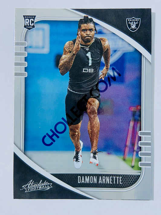 Damon Arnette - Las Vegas Raiders 2020-21 Panini Absolute Football RC Rookie #123