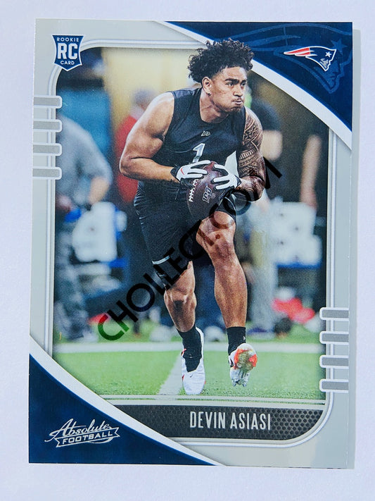 Devin Asiasi - New England Patriots 2020-21 Panini Absolute Football RC Rookie #131