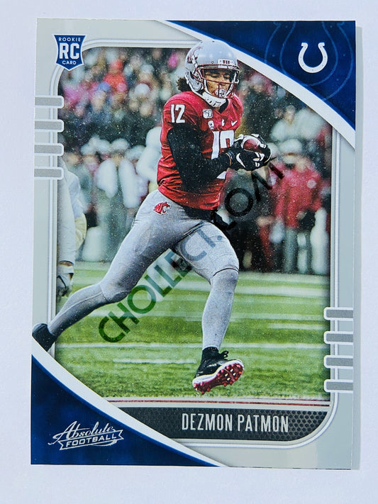 Dezmon Patmon - Indianapolis Colts 2020-21 Panini Absolute Football RC Rookie #133