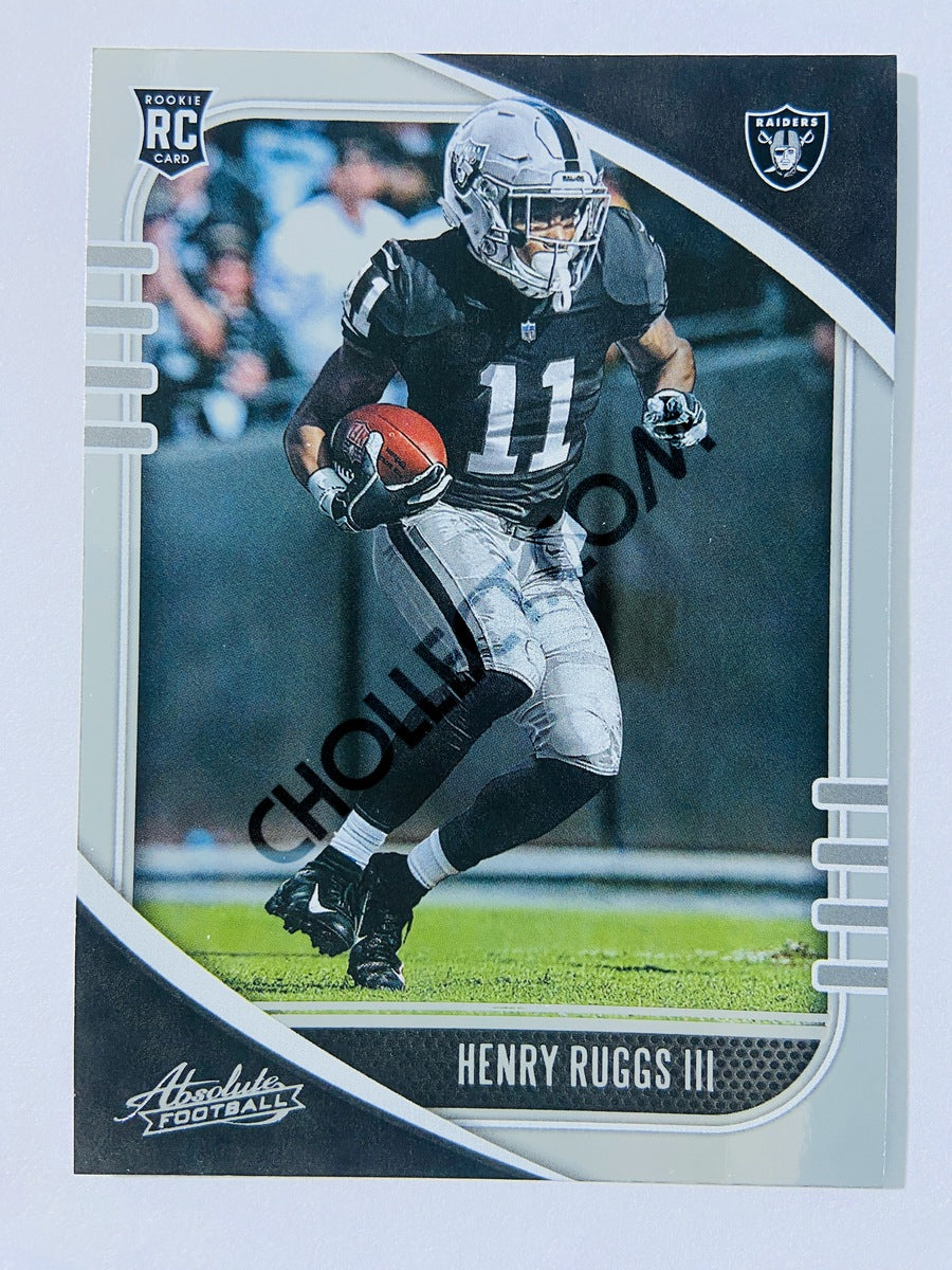 Henry Ruggs III - Las Vegas Raiders 2020-21 Panini Absolute Football RC Rookie #138