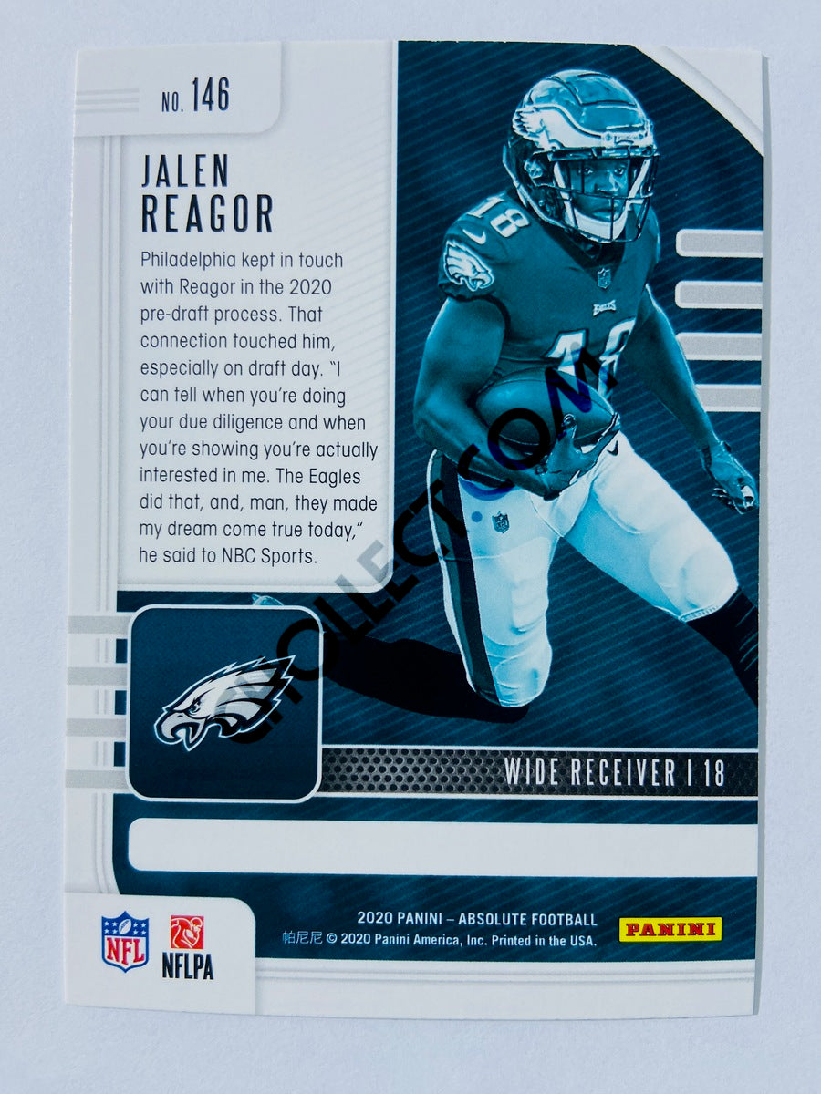 Jalen Reagor - Philadelphia Eagles 2020-21 Panini Absolute Football RC Rookie #146