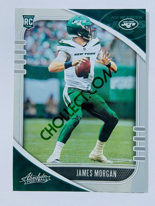 James Morgan - New York Jets 2020-21 Panini Absolute Football RC Rookie #147