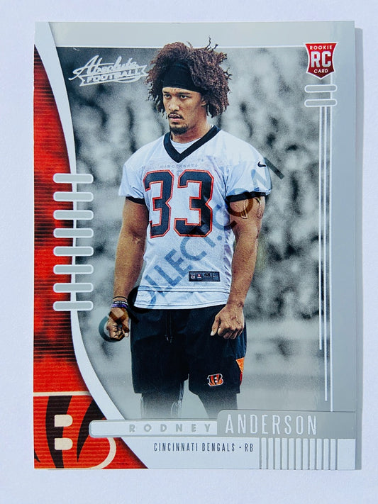 Rodney Anderson - Cincinnati Bengals 2019-20 Panini Absolute RC Rookie #149