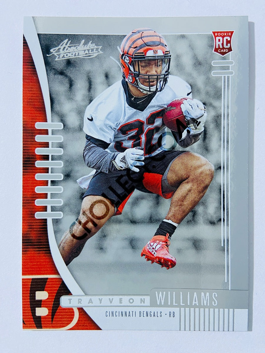 Trayveon Williams - Cincinnati Bengals 2019-20 Panini Absolute RC Rookie #150