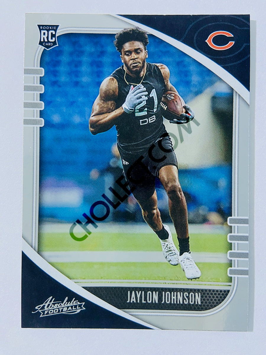 Jaylon Johnson - Chicago Bears 2020-21 Panini Absolute Football RC Rookie #153