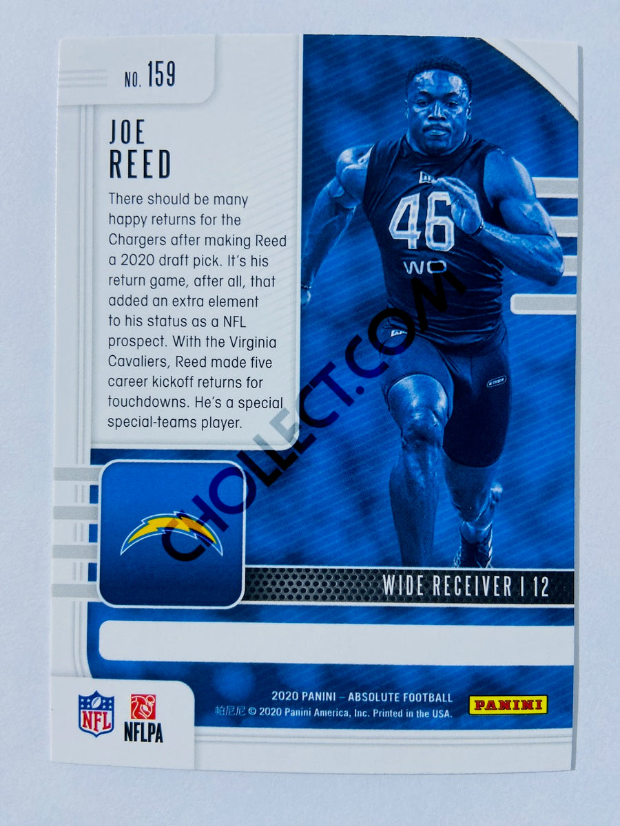 Joe Reed - Los Angeles Chargers 2020-21 Panini Absolute Football RC Rookie #159