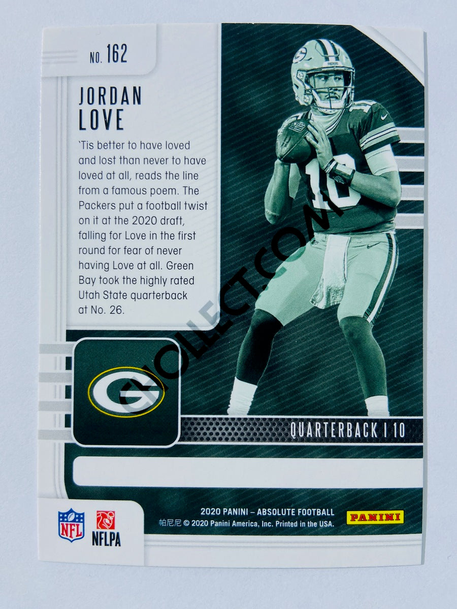 NFL 2020 Panini Absolute Introductions Jordan Love Trading Card I-JL (Rookie)  