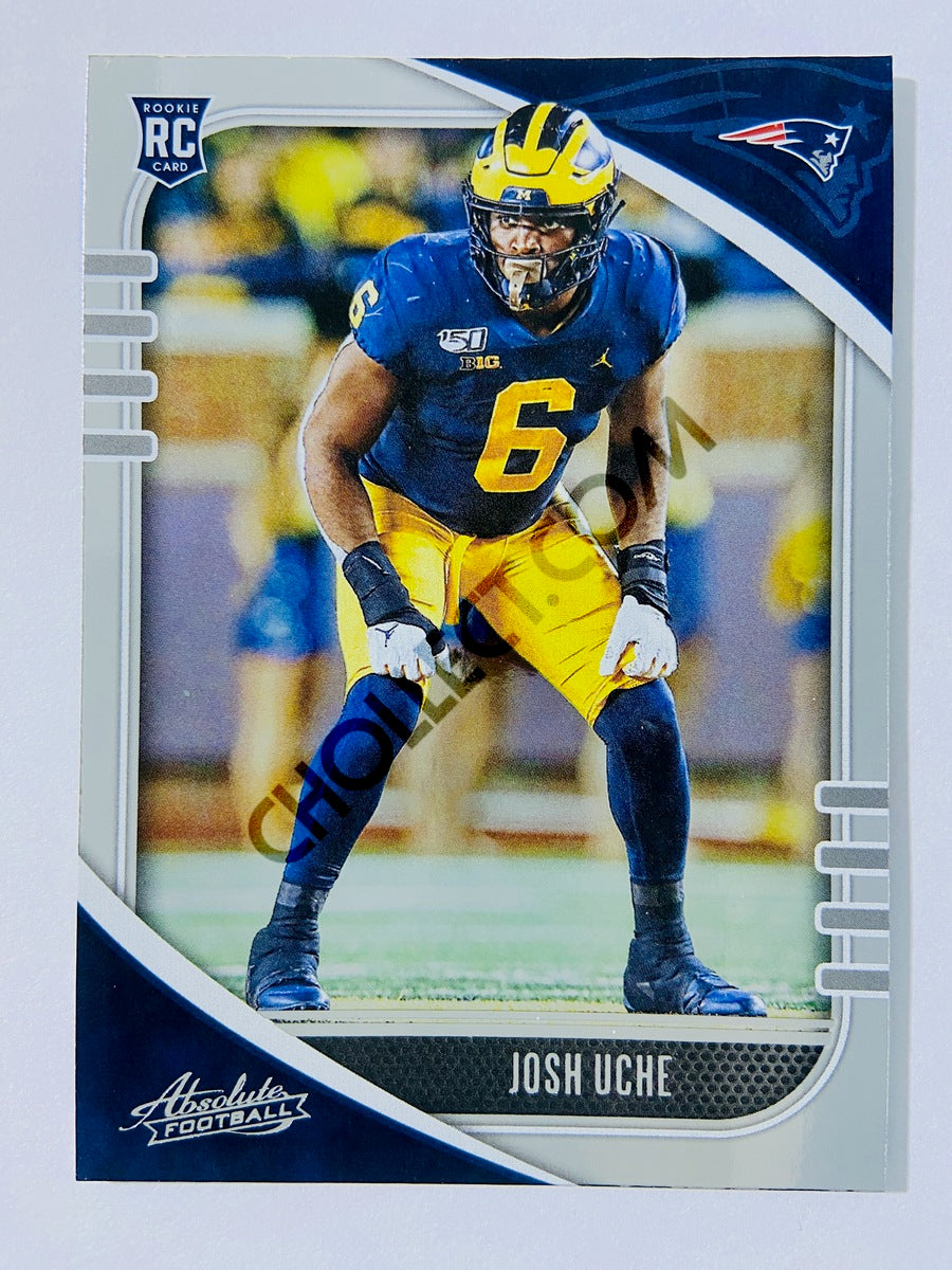 Josh Uche - New England Patriots 2020-21 Panini Absolute Football RC Rookie #164