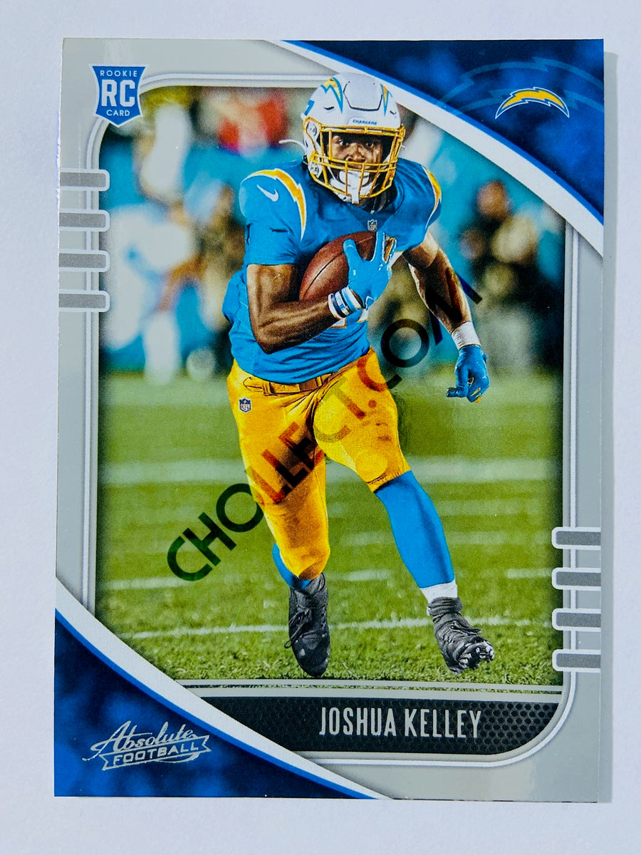 Joshua Kelley - Los Angeles Chargers 2020-21 Panini Absolute Football RC Rookie #165