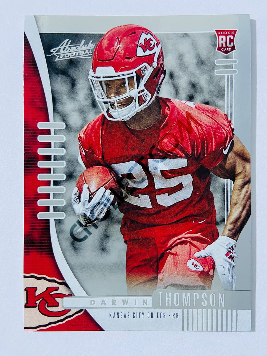 Darwin Thompson - Kansas City Chiefs 2019-20 Panini Absolute RC Rookie #165