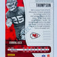 Darwin Thompson - Kansas City Chiefs 2019-20 Panini Absolute RC Rookie #165