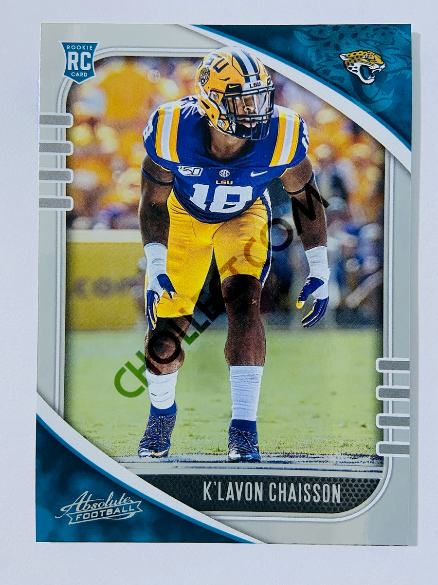 K'Lavon Chaisson - Jacksonville Jaguars 2020-21 Panini Absolute Football RC Rookie #173