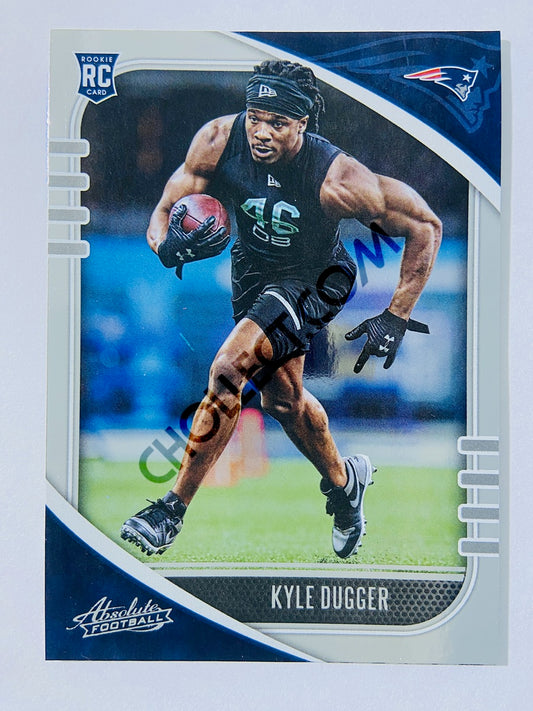 Kyle Dugger - New England Patriots 2020-21 Panini Absolute Football RC Rookie #175