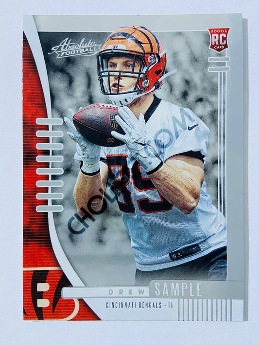 Drew Sample - Cincinnati Bengals 2019-20 Panini Absolute RC Rookie #180