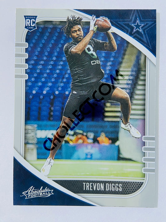 Trevon Diggs - Dallas Cowboys 2020-21 Panini Absolute Football RC Rookie #193