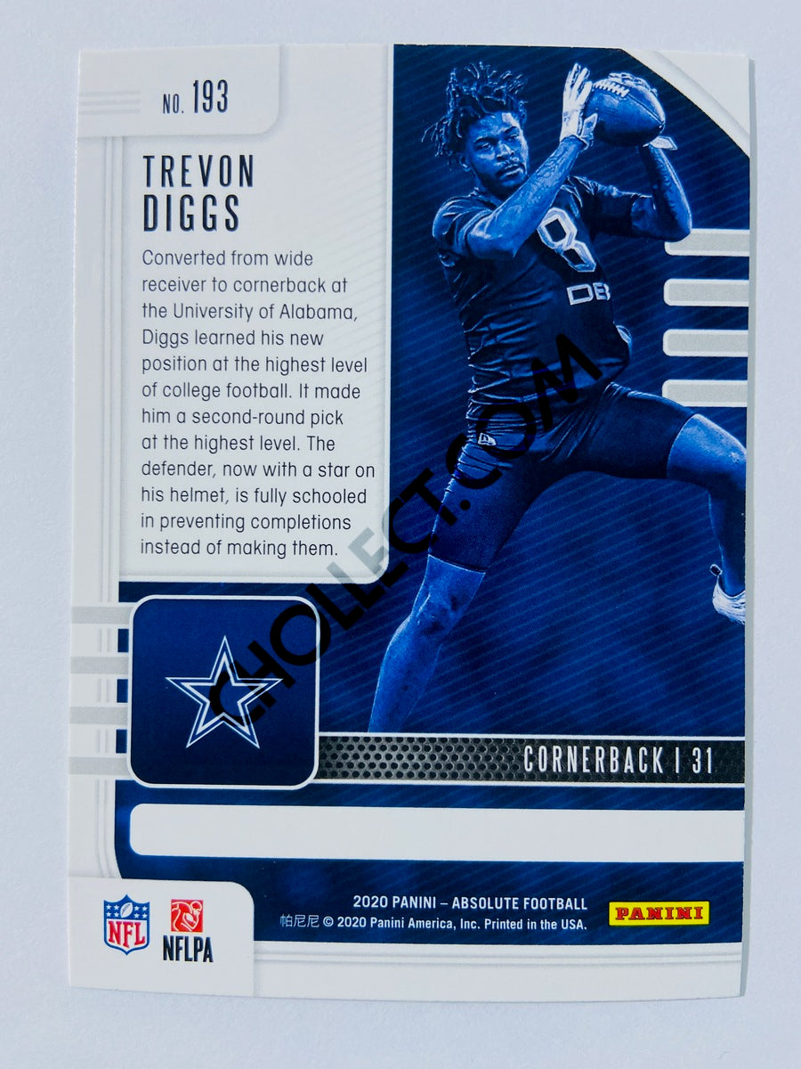 Trevon Diggs - Dallas Cowboys 2020-21 Panini Absolute Football RC Rookie #193