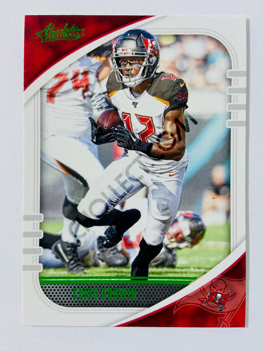 Chris Godwin - Tampa Bay Buccaneers 2020-21 Panini Absolute Football Green Parallel #40