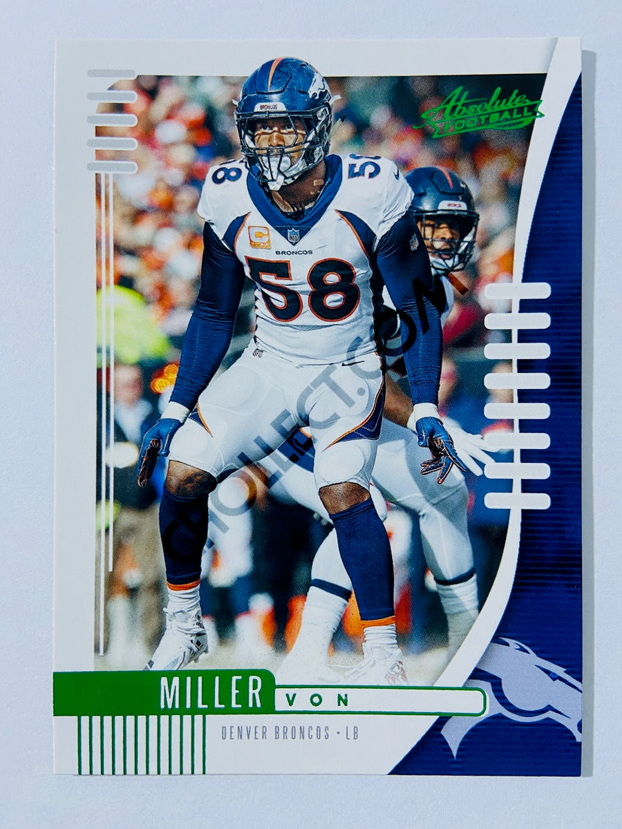 Von Miller - Denver Broncos 2019-20 Panini Absolute Green Parallel #46