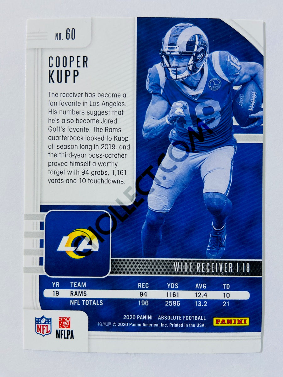 Cooper Kupp - Los Angeles Rams 2020-21 Panini Absolute Football Green Parallel #60