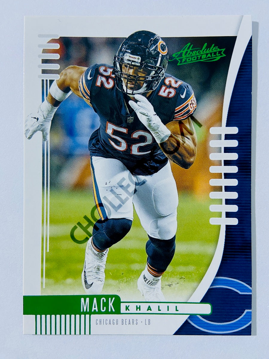 Khalil Mack - Chicago Bears 2019-20 Panini Absolute Green Parallel #65