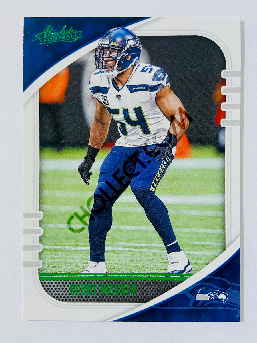 Bobby Wagner - Seattle Seahawks 2020-21 Panini Absolute Football Green Parallel #83