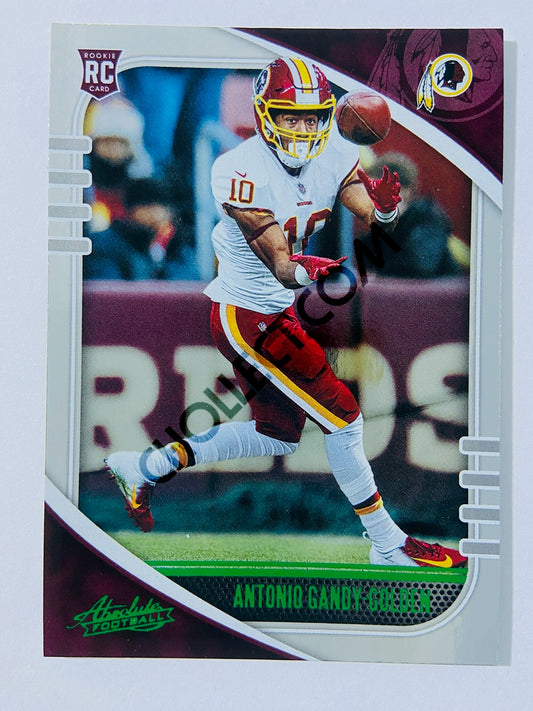 Antonio Gandy-Golden - Washington Redskins 2020-21 Panini Absolute Football Green Parallel RC Rookie #108