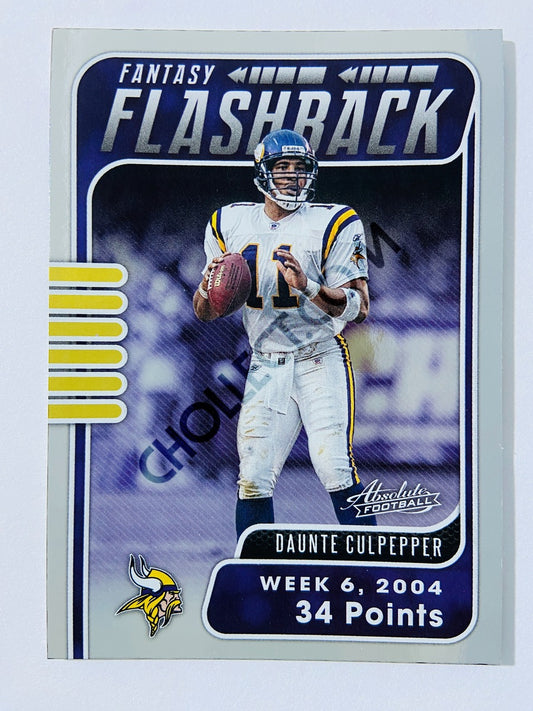 Daunte Culpepper - Minnesota Vikings 2020-21 Panini Absolute Football Fantasy Flashback #FF-DC