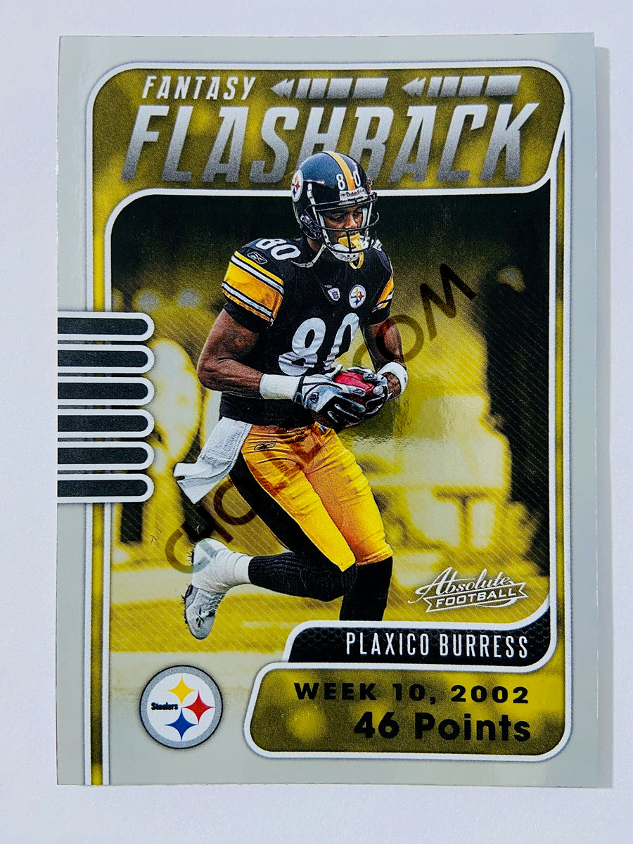 Plaxico Burress - Pittsburgh Steelers 2020-21 Panini Absolute Football Fantasy Flashback #FF-PB