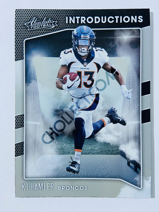 KJ Hamler - Denver Broncos 2020-21 Panini Absolute Football Introductions #I-KH