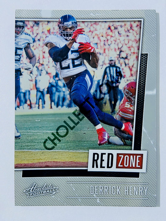 Derrick Henry - Tennessee Titans 2020-21 Panini Absolute Football Red Zone #RZ-DH