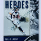 Phillip Lindsay - Denver Broncos 2020-21 Panini Absolute Football Unsung Heroes #UH-PL