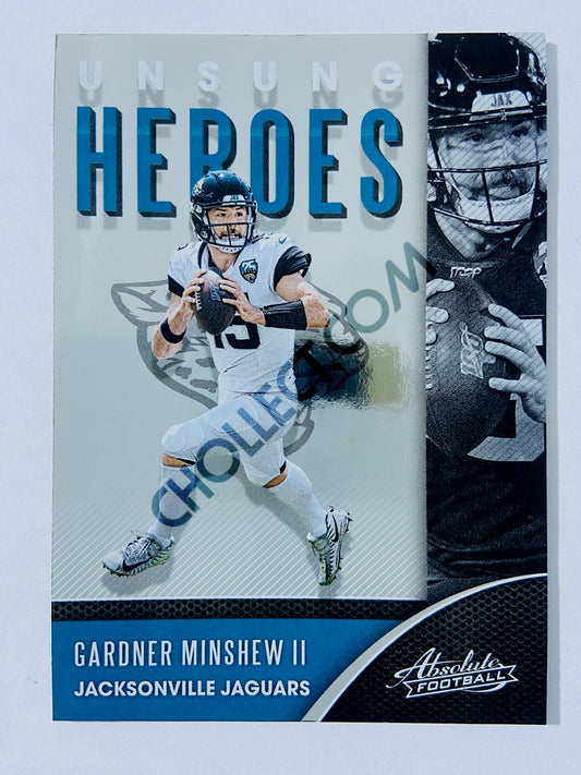 Gardner Minshew II - Jacksonville Jaguars 2020-21 Panini Absolute Football Unsung Heroes #UH-GM