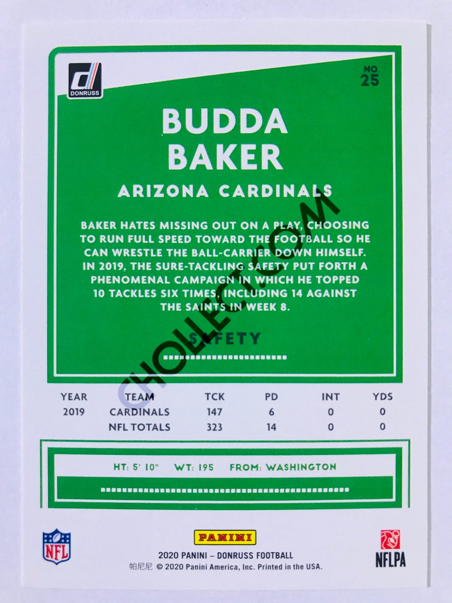 Budda Baker - Arizona Cardinals 2020 Panini Donruss #25