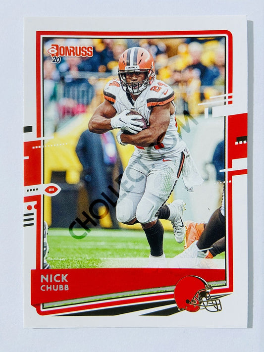 Nick Chubb - Cleveland Browns 2020 Panini Donruss #72