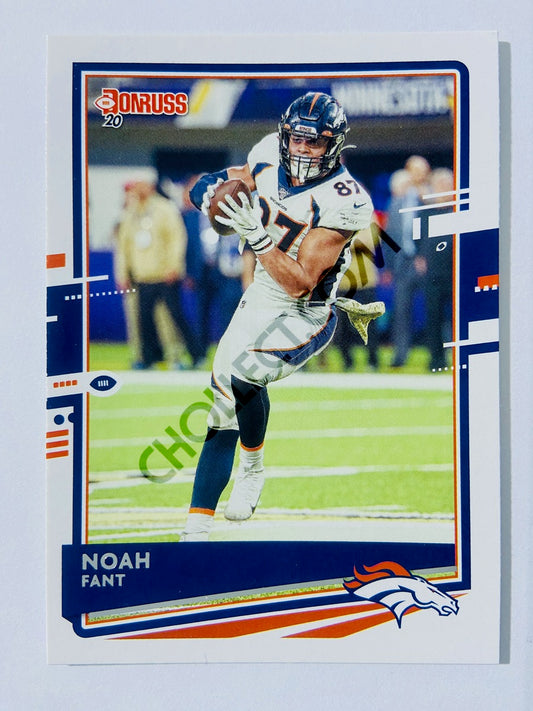 Noah Fant - Denver Broncos 2020 Panini Donruss #93