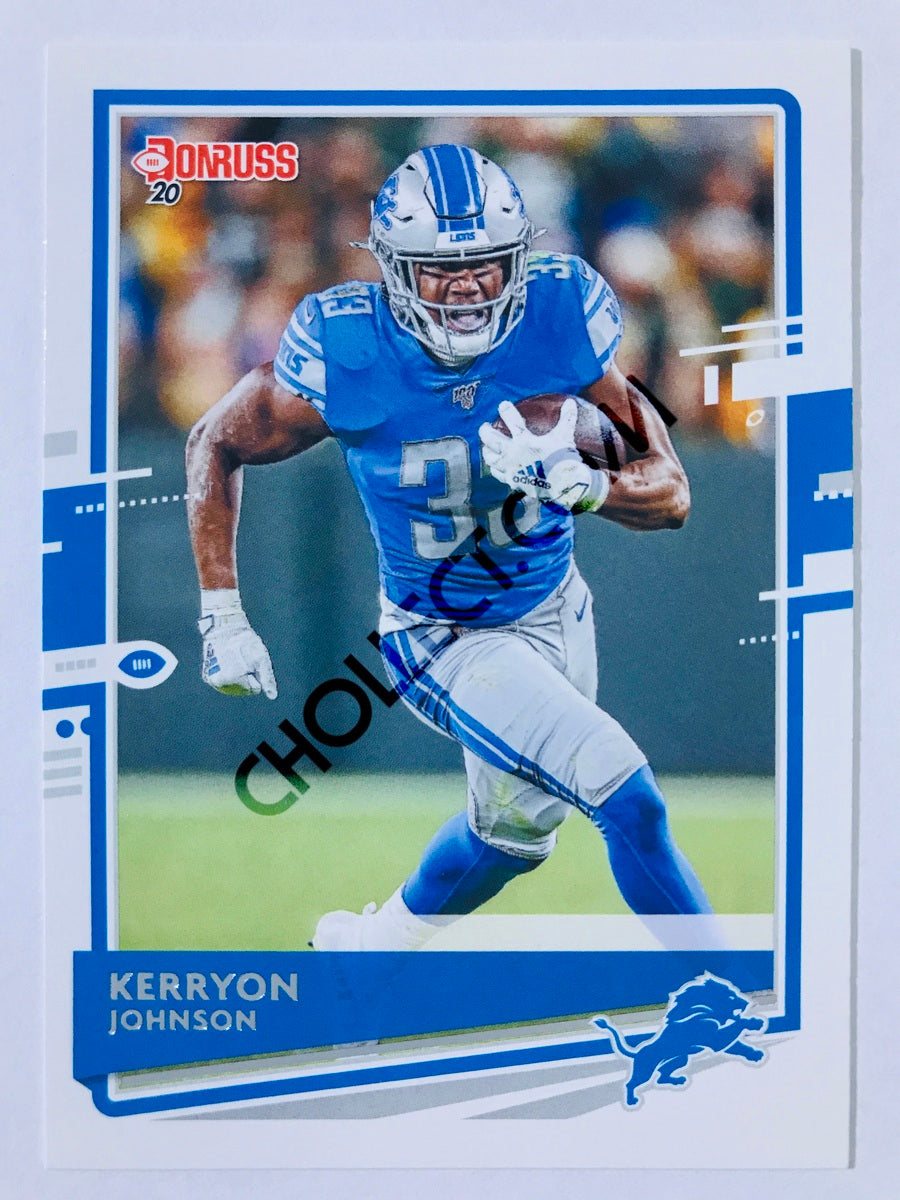 Kerryon Johnson - Detroit Lions 2020 Panini Donruss #99