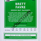 Brett Favre - Green Bay Packers 2020 Panini Donruss #108