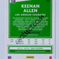 Keenan Allen - Los Angeles Chargers 2020 Panini Donruss #135