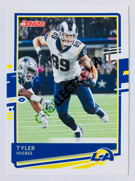 Tyler Higbee - Los Angeles Rams 2020 Panini Donruss #148