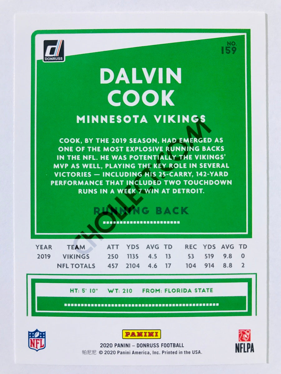 Dalvin Cook - Minnesota Vikings 2020 Panini Donruss #159