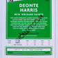 Deonte Harris - New Orleans Saints 2020 Panini Donruss #180