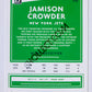 Jamison Crowder - New York Jets 2020 Panini Donruss #194