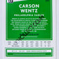 Carson Wentz - Philadelphia Eagles 2020 Panini Donruss #205