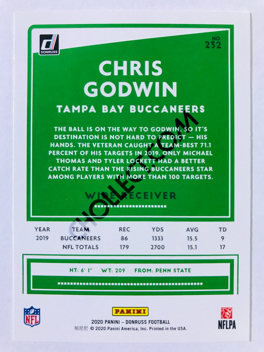 Chris Godwin - Tampa Bay Buccaneers 2020 Panini Donruss #232